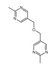 Bis[(2-methyl-5-pyrimidinyl)methyl]ether Structure