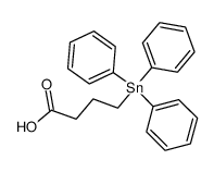 4-triphenylstannyl-butyric acid Structure