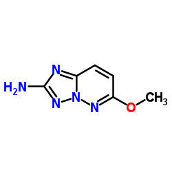 6-Methoxy[1,2,4]triazolo[1,5-b]pyridazin-2-amine Structure