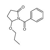 1-benzoyl-5-propoxypyrrolidin-2-one Structure