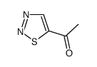 1-[1,2,3]噻二唑-5-乙酮结构式