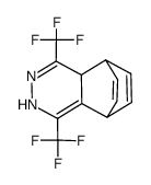 3,6-Bis-trifluoromethyl-4,5-diaza-tricyclo[6.2.2.02,7]dodeca-2,5,9,11-tetraene结构式