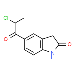 5-(2-chloropropionyl)-2(1H,3H)-indolone Structure