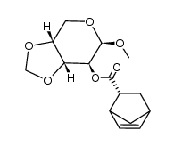 (2R)-(3aR,6R,7S,7aR)-6-methoxytetrahydro-3aH-[1,3]dioxolo[4,5-c]pyran-7-yl bicyclo[2.2.1]hept-5-ene-2-carboxylate Structure