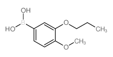 (4-METHOXY-3-PROPOXYPHENYL)BORONIC ACID Structure