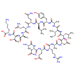 Moth Cytochrome C (MCC) Fragment Structure