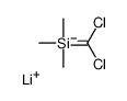 lithium,dichloromethyl(trimethyl)silane结构式