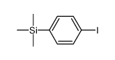 (4-iodophenyl)-trimethylsilane Structure