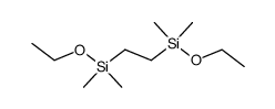 1,1,4,4-TETRAMETHYL-1,4-DIETHOXYDISILETHYLENE结构式