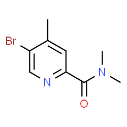 5-Bromo-4-methyl-N,N-dimethylpyridine-2-carboxamide picture