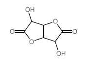 2,6-dihydroxy-4,8-dioxabicyclo[3.3.0]octane-3,7-dione Structure