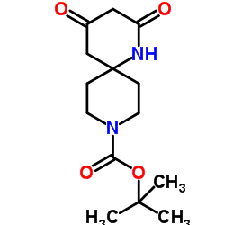 Tert-Butyl 2,4-Dioxo-1,9-Diazaspiro[5.5]Undecane-9-Carboxylate picture