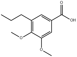 3,4-二甲氧基-5-丙基苯甲酸图片