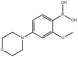 (2-methoxy-4-morpholinophenyl)boronic acid picture