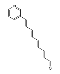 (2E,4E,6E,8E)-9-(pyridin-3-yl)nona-2,4,6,8-tetraenal Structure