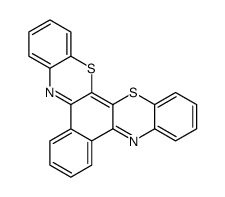 BENZO(A)(1,4)BENZOTHIAZINO(3,2-C)PHENOTHIAZINE Structure