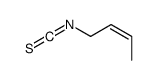 2-Butenyl isothiocyanate Structure