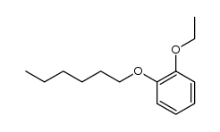 1-ethoxy-2-(hexyloxy)benzene结构式