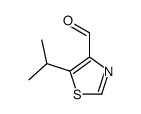 4-Thiazolecarboxaldehyde, 5-(1-methylethyl)- (9CI) structure