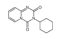 3-cyclohexyl-pyrido[1,2-a][1,3,5]triazine-2,4-dione Structure