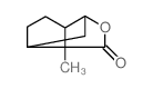 3,6-Methano-1H-cyclopenta[c]furan-1-one,hexahydro-6a-methyl-结构式