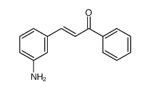 (2E)-3-(3-Aminophenyl)-1-phenyl-2-propen-1-one Structure