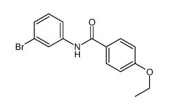 N-(3-Bromophenyl)-4-ethoxybenzamide structure