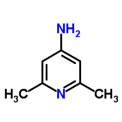 2,6-二甲基-4-氨基吡啶结构式