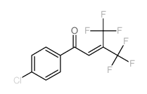 4-Chloro-4,4,4-trifluoro-3-trifluoromethylcrotonophenone structure