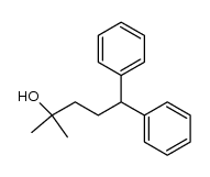 2-methyl-5,5-diphenyl-2-pentanol Structure