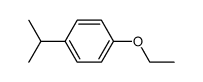 4-isopropyl-phenetole Structure