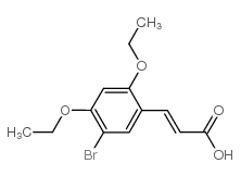 3-(5-bromo-2,4-diethoxyphenyl)prop-2-enoic acid picture