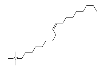 trimethyl-[(Z)-octadec-9-enyl]azanium Structure