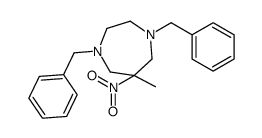 1,4-dibenzyl-6-methyl-6-nitro-1,4-diazepane Structure