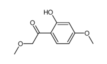 2'-hydroxy-2,4'-dimethoxyacetophenone结构式