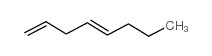 1,4-octadiene Structure