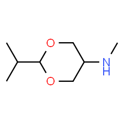 1,3-Dioxan-5-amine,N-methyl-2-(1-methylethyl)-(9CI) structure