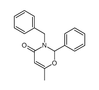 3-benzyl-6-methyl-2-phenyl-2H-1,3-oxazin-4-one Structure