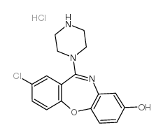 8-Hydroxy Amoxapine (8-Hydroxyamoxapin) Structure