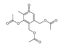 3,4',5'-tri-O-acetylpyridoxol N-oxide结构式