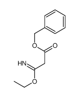 benzyl 3-ethoxy-3-iminopropanoate结构式