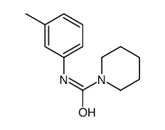 N-(3-methylphenyl)piperidine-1-carboxamide结构式