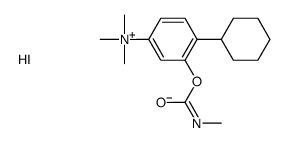 [4-cyclohexyl-3-(methylcarbamoyloxy)phenyl]-trimethylazanium,iodide结构式