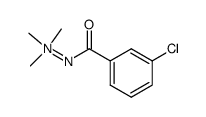 N-Trimethylammonio-m-chlor-benzamidat Structure