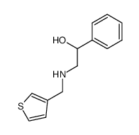 phenyl-1 (thenyl-3 amino)-2 ethanol结构式