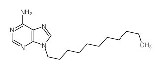 9H-Purin-6-amine,9-undecyl- structure