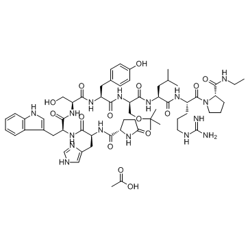 醋酸布舍瑞林结构式