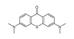 3,6-bis(dimethylamino)thioxanthen-9-one Structure