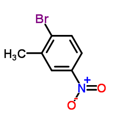 1-Bromo-2-methyl-4-nitrobenzene Structure