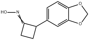 Cyclobutanone, 2-(1,3-benzodioxol-5-yl)-, oxime picture